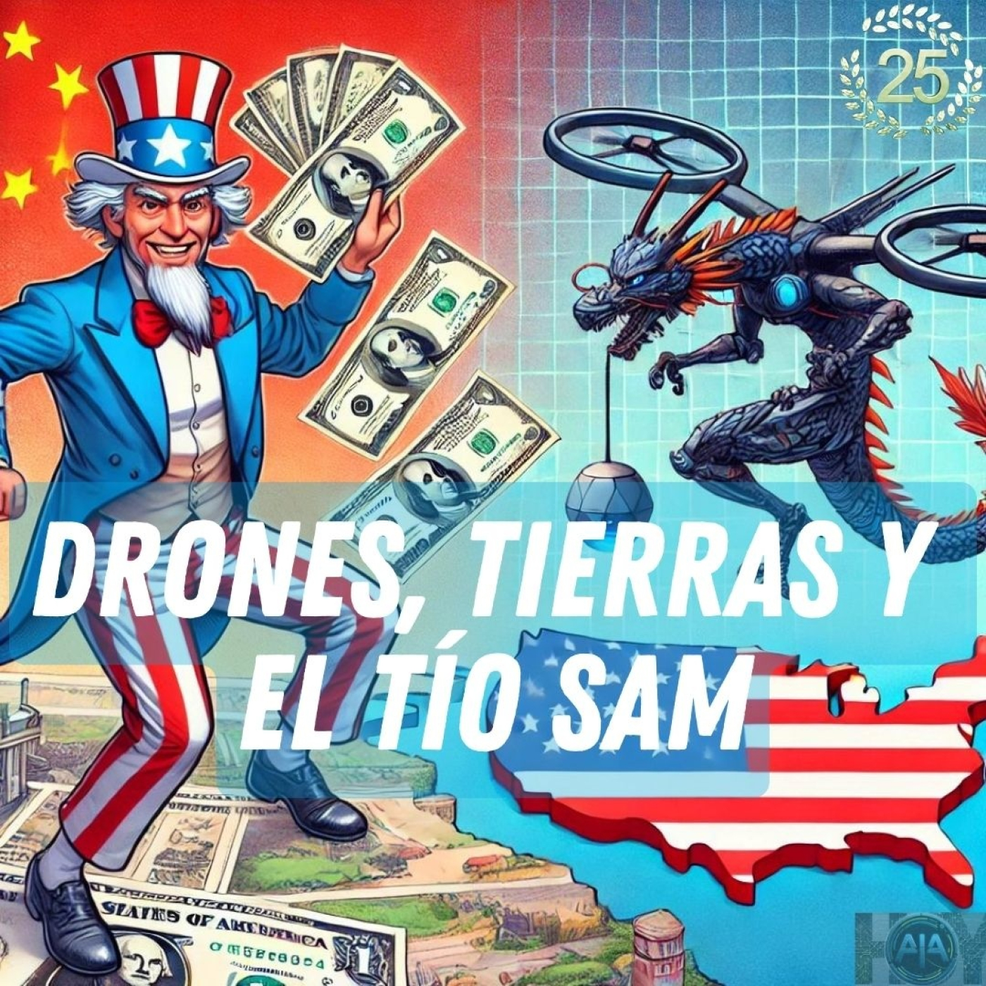 Drones, tierras y el Tío Sam: La Nueva Guerra Fría Tecnológica episode artwork