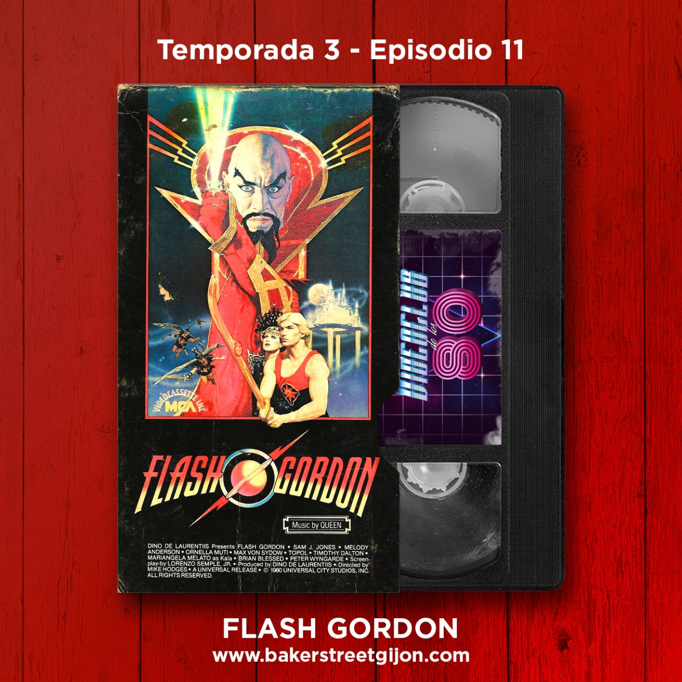 03x11 - El Videoclub de los 80 - Flash Gordon - episode artwork