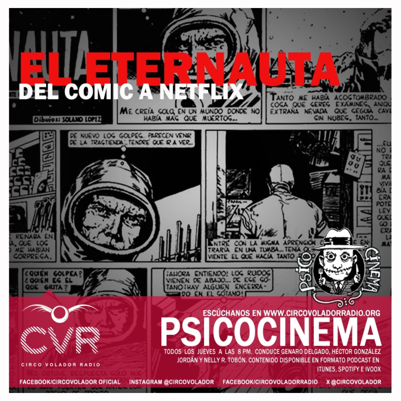 PSICOCINEMA - EL ETERNAUTA: DEL COMIC A NETFLIX - 20250522