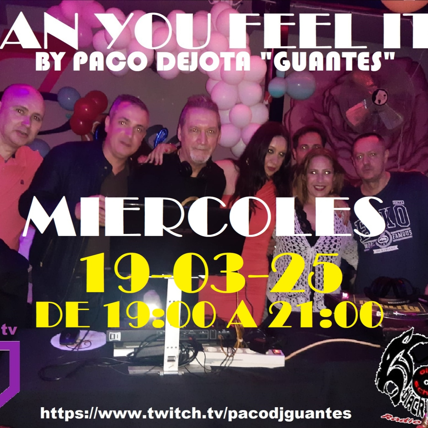 Podcast PACO DEJOTA GUANTES - SESIONES Y PROGRAMAS