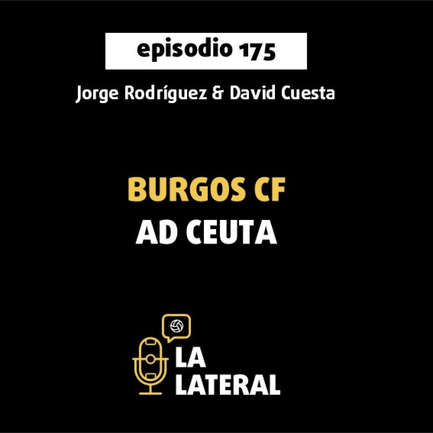 Episodio 175: Reparto de puntos entre Burgos y Ceuta en El Plantío episode artwork