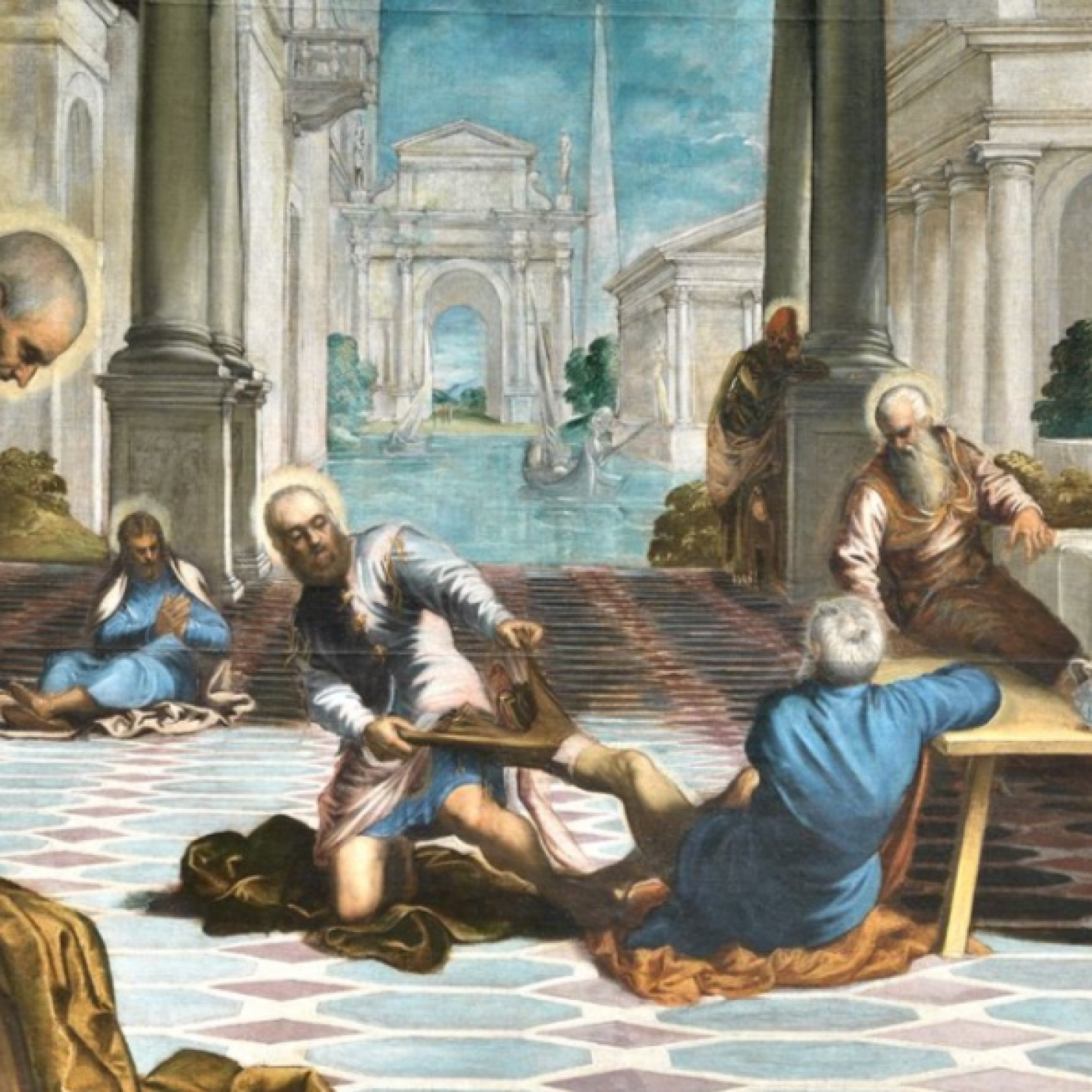 Episodio 17 (T1). El lavatorio, Tintoretto episode artwork