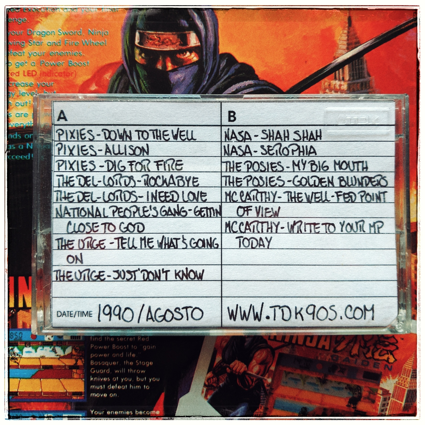 TDK 90s #29 - Agosto 1990 (Pixies - The Posies - The Urge) episode artwork