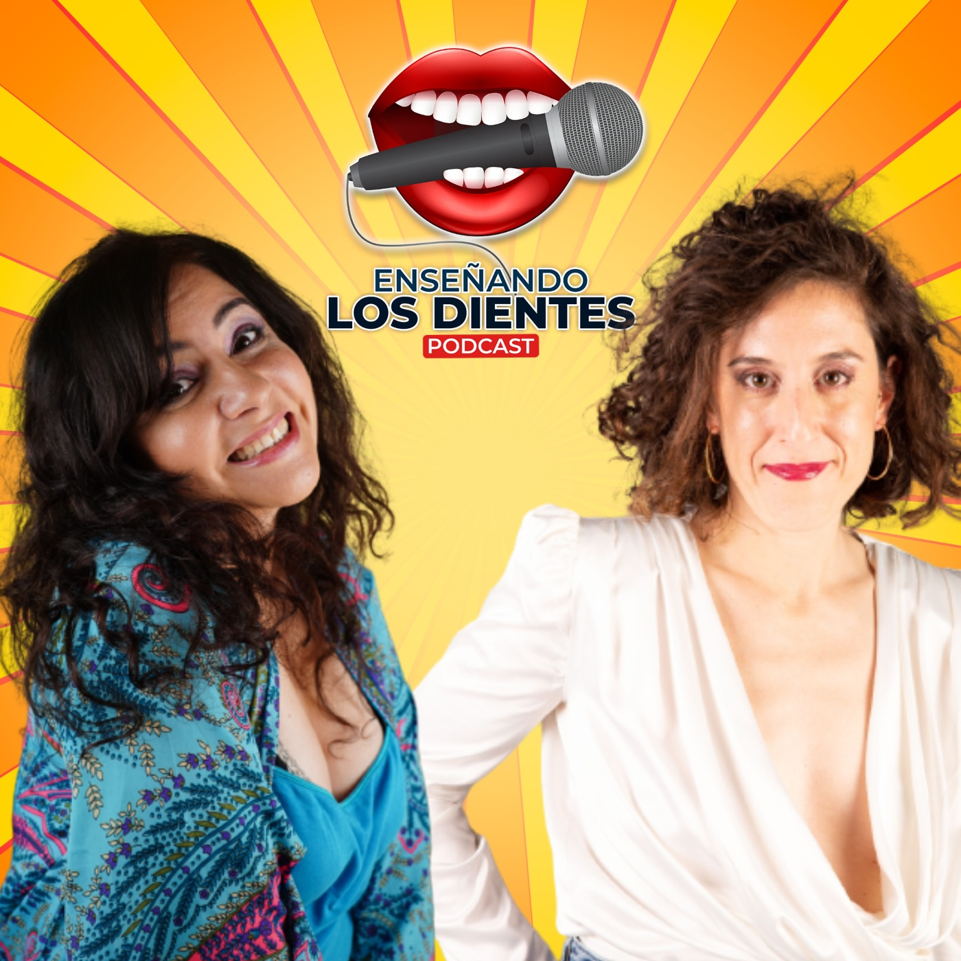 Enseñando los dientes