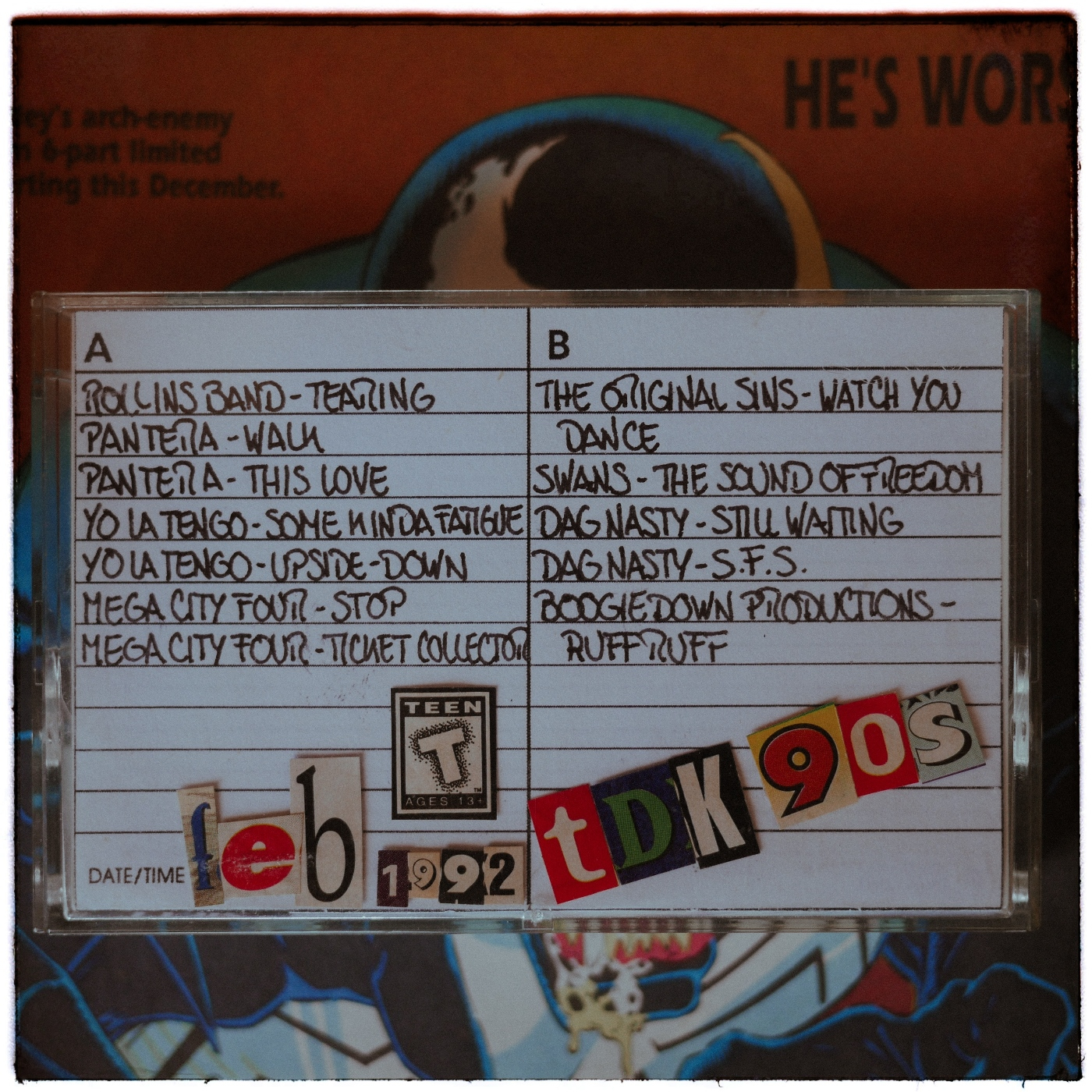 TDK 90s #95 - Febrero 1992 (Rollins Band - Pantera - Yo La Tengo) episode artwork