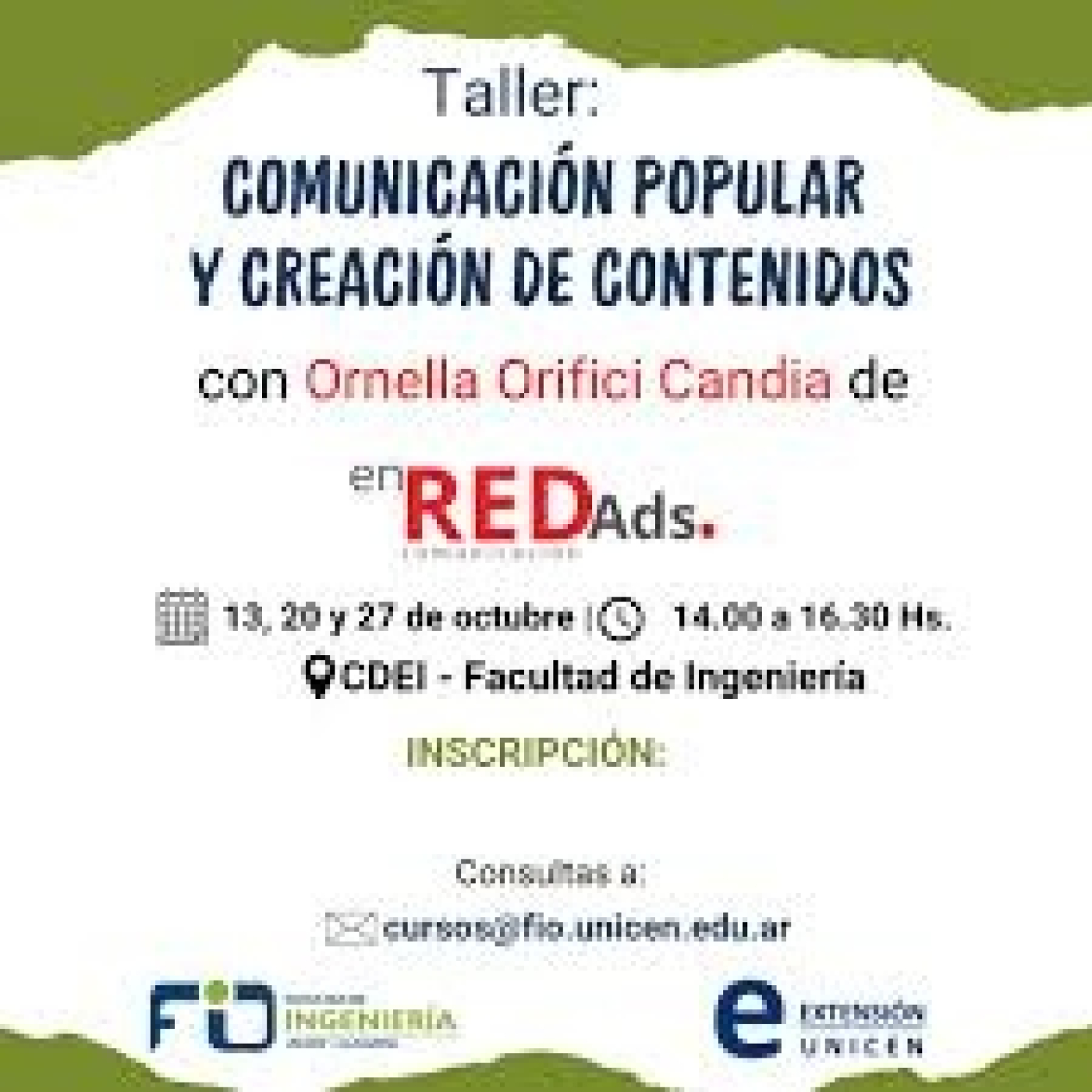 En Avenidas / Ornella Candia / Taller: Comunicación Popular y Creación de Contenidos episode artwork