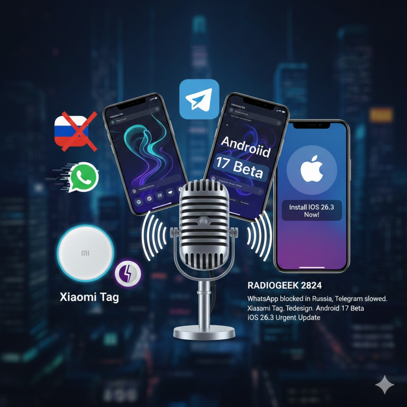 Radiogeek 2824 - WhastApp bloqueado en Rusia