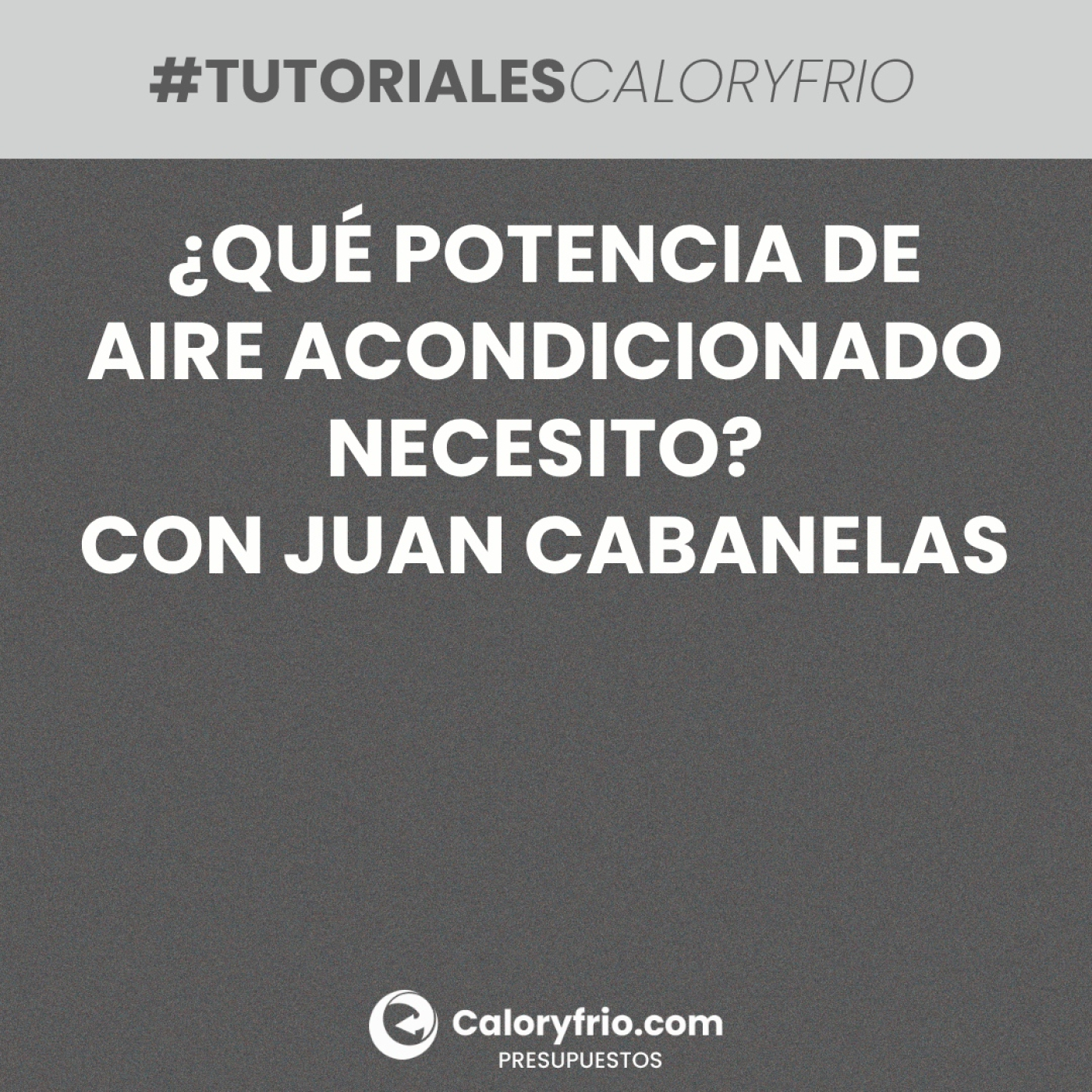 Tutoriales Caloryfrio.com