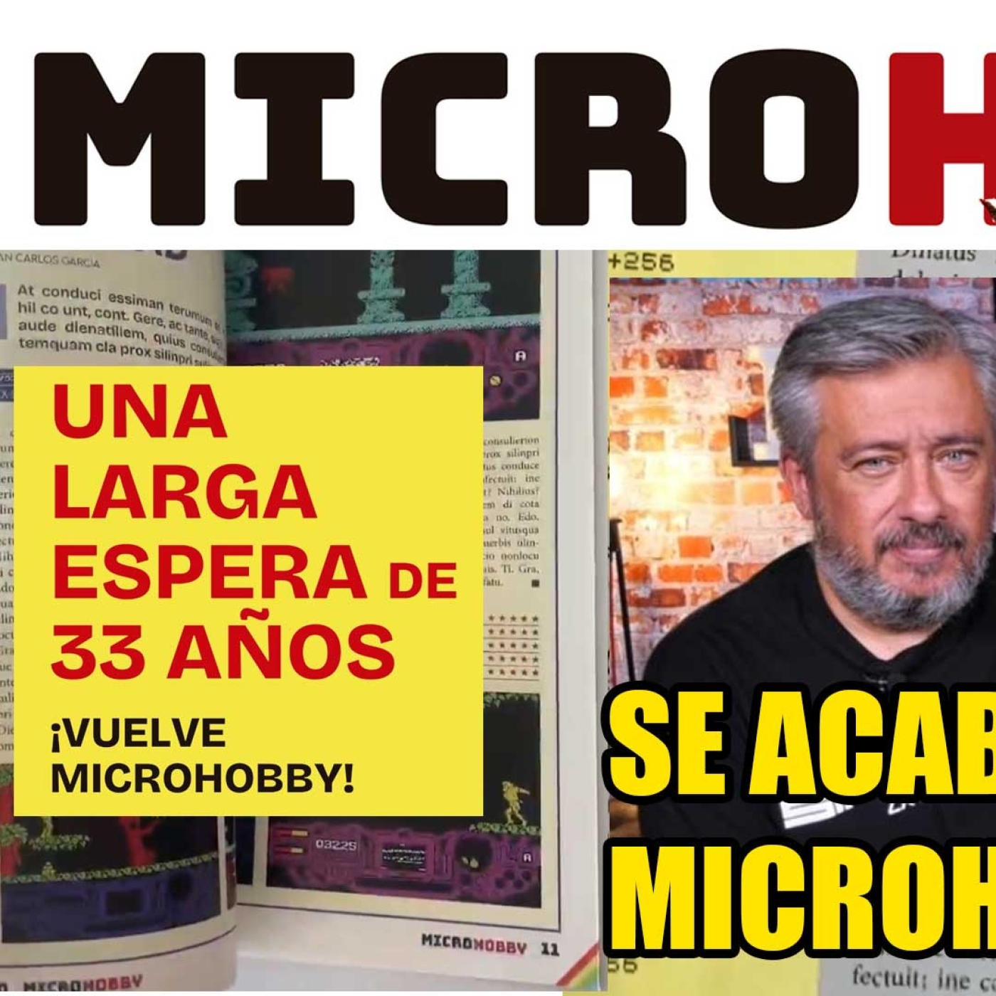 LA NUEVA MICROHOBBY CON JOSE LUIS SANZ ENTREVISTA