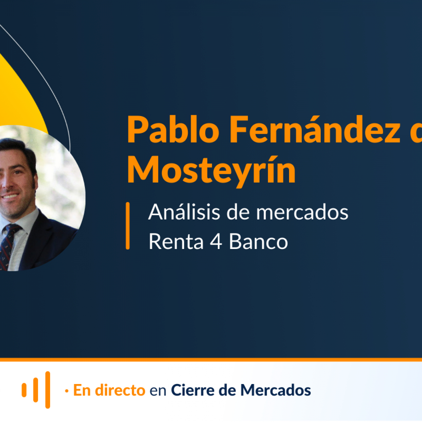 Análisis con Pablo Fernández Mosteyrín de Renta 4 Banco