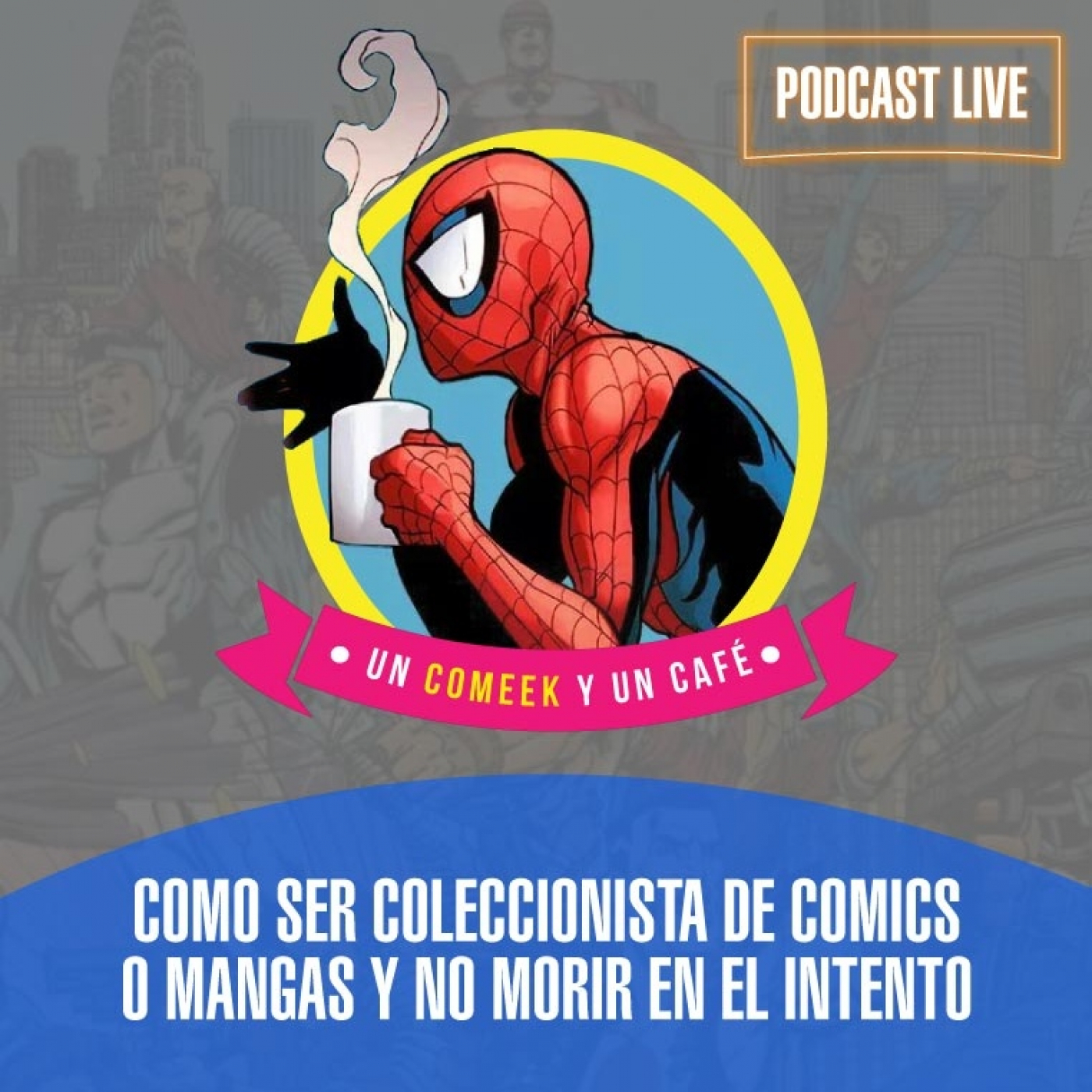 Un comeek y un café