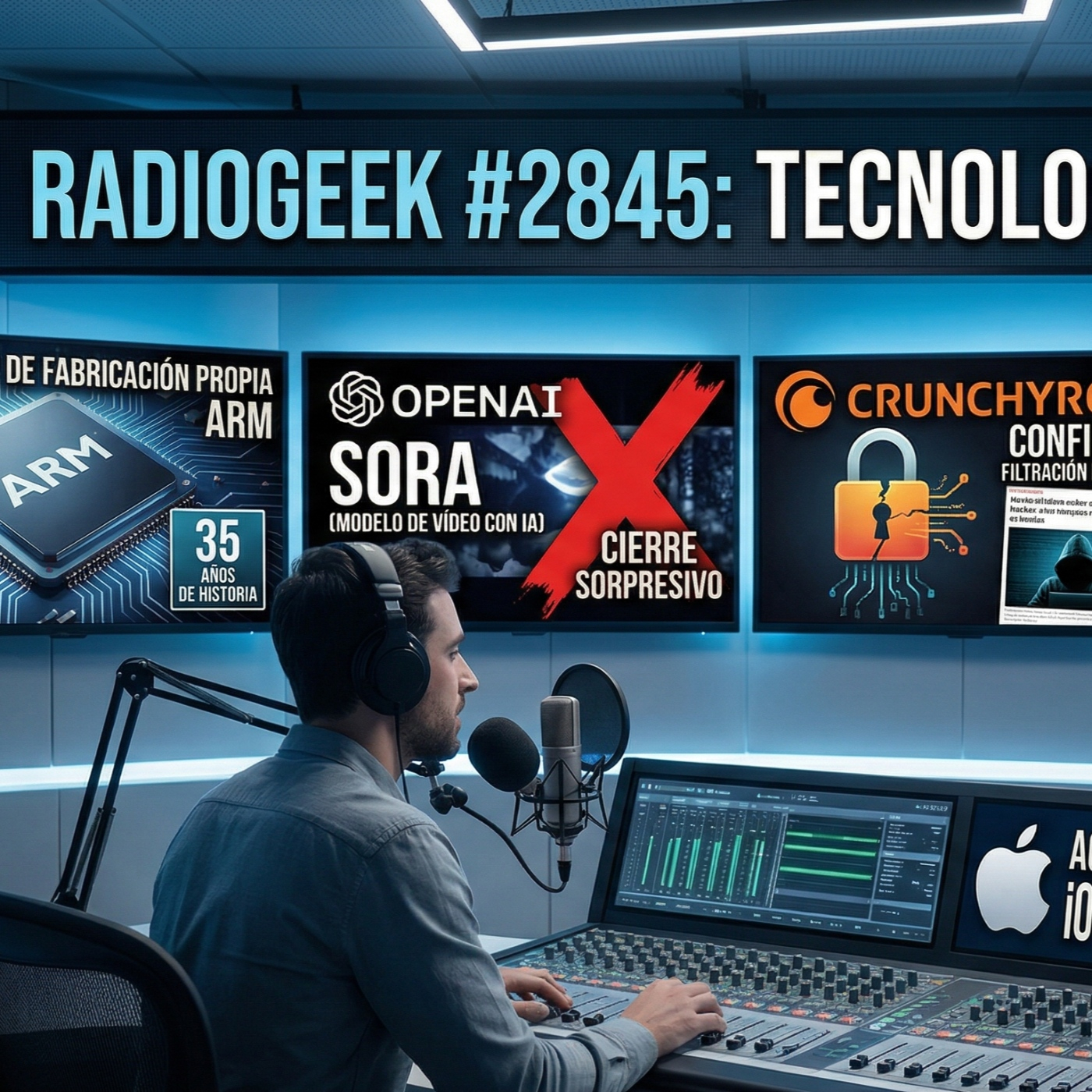 Radiogeek 2845 - Apple actualiza sus productos a la versión 26.4