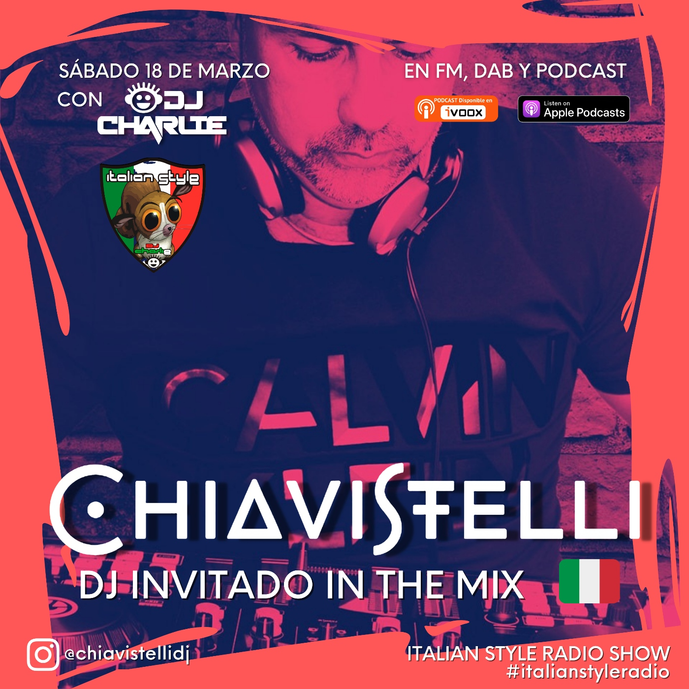 ITALIAN STYLE radio show 873 18-03-2023 episode artwork