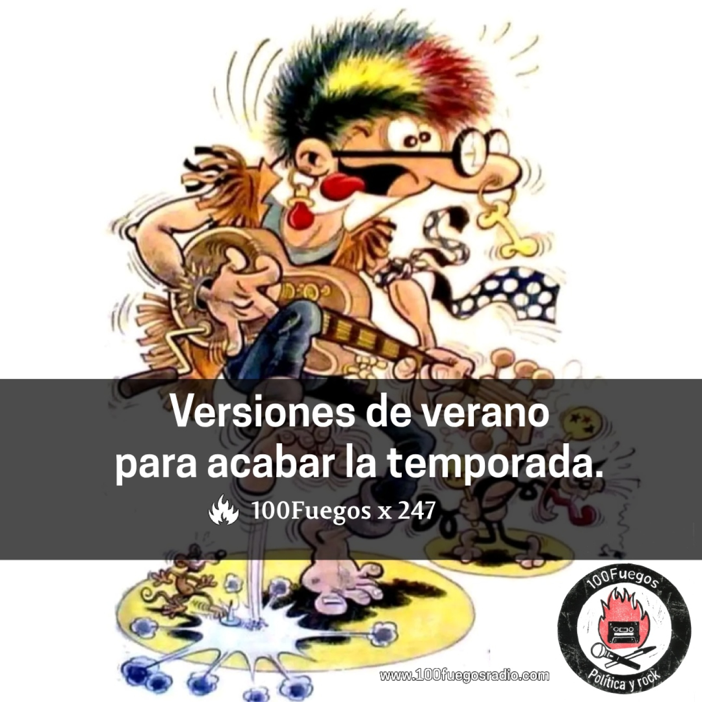100Fuegos - política y rock-