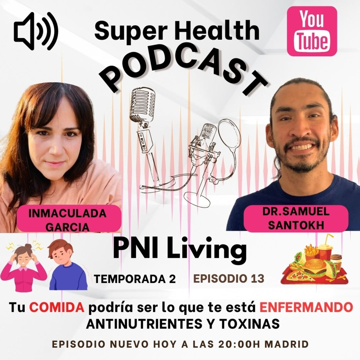   Tu COMIDA podría ser lo que te está ENFERMANDO  / ANTINUTRIENTES Y TOXINAS episode artwork