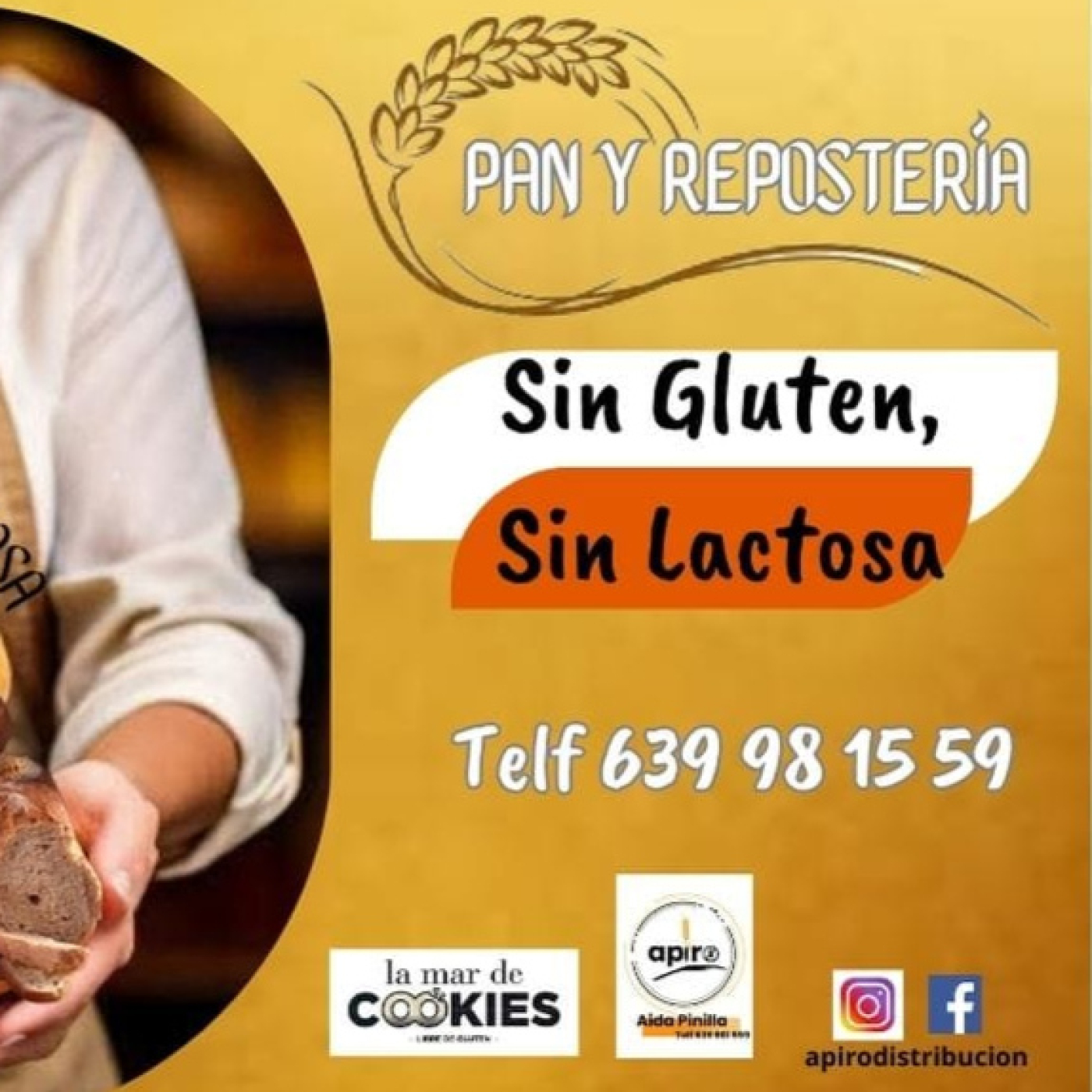Pan y repostería sin gluten y sin lactosa directamente en tu casa episode artwork