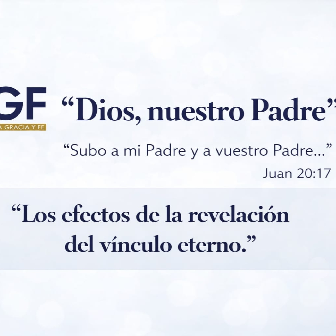 Los efectos de la revelación del vínculo eterno 2 (Dios, nuestro Padre 7) - Pastor Kenneth Solà episode artwork
