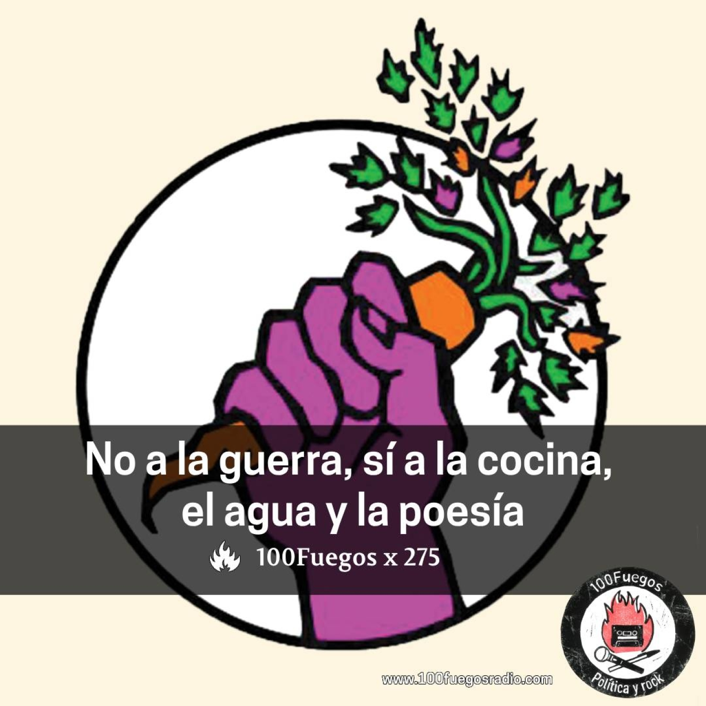 100Fuegos - política y rock-