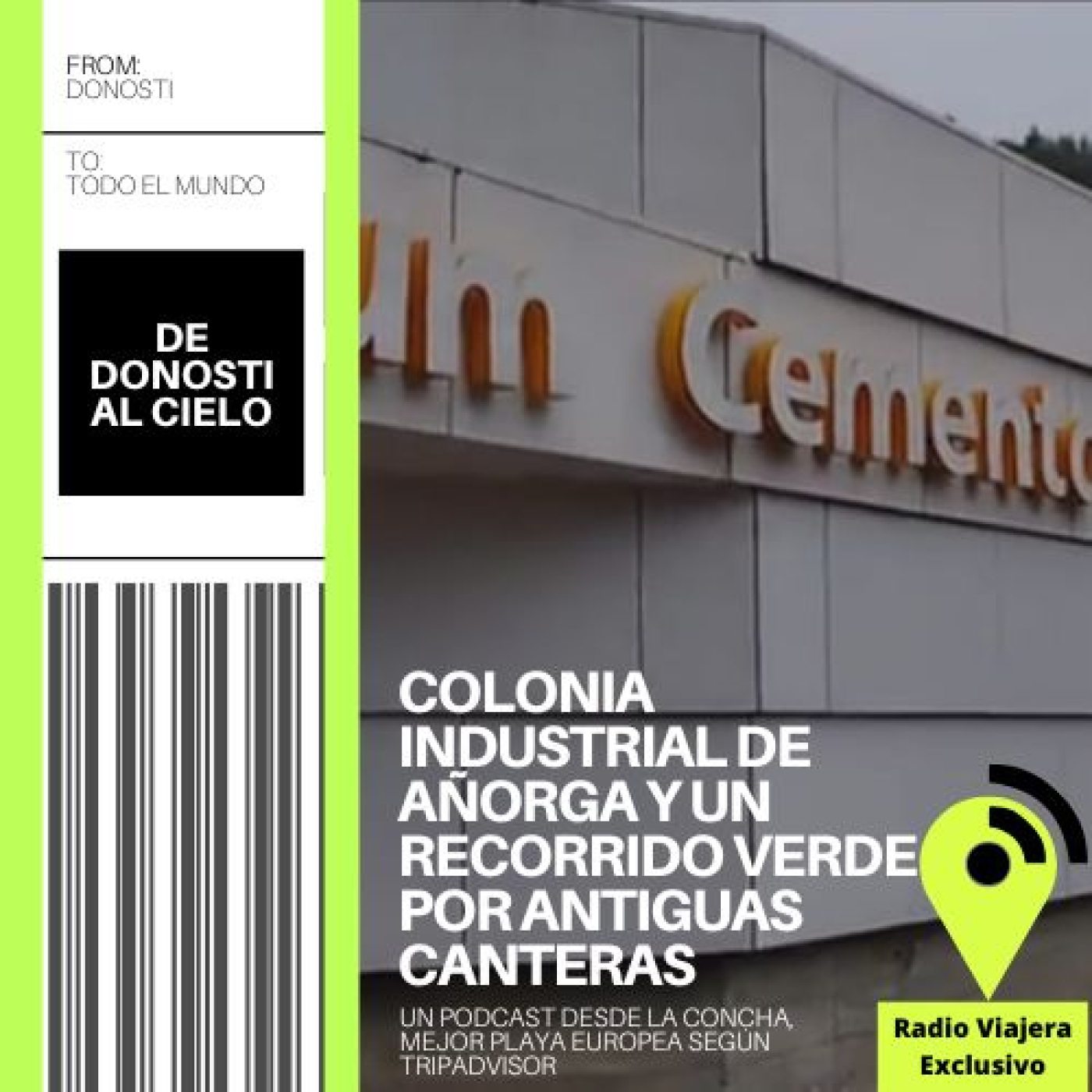 Colonia industrial de Añorga y un recorrido verde por antiguas canteras