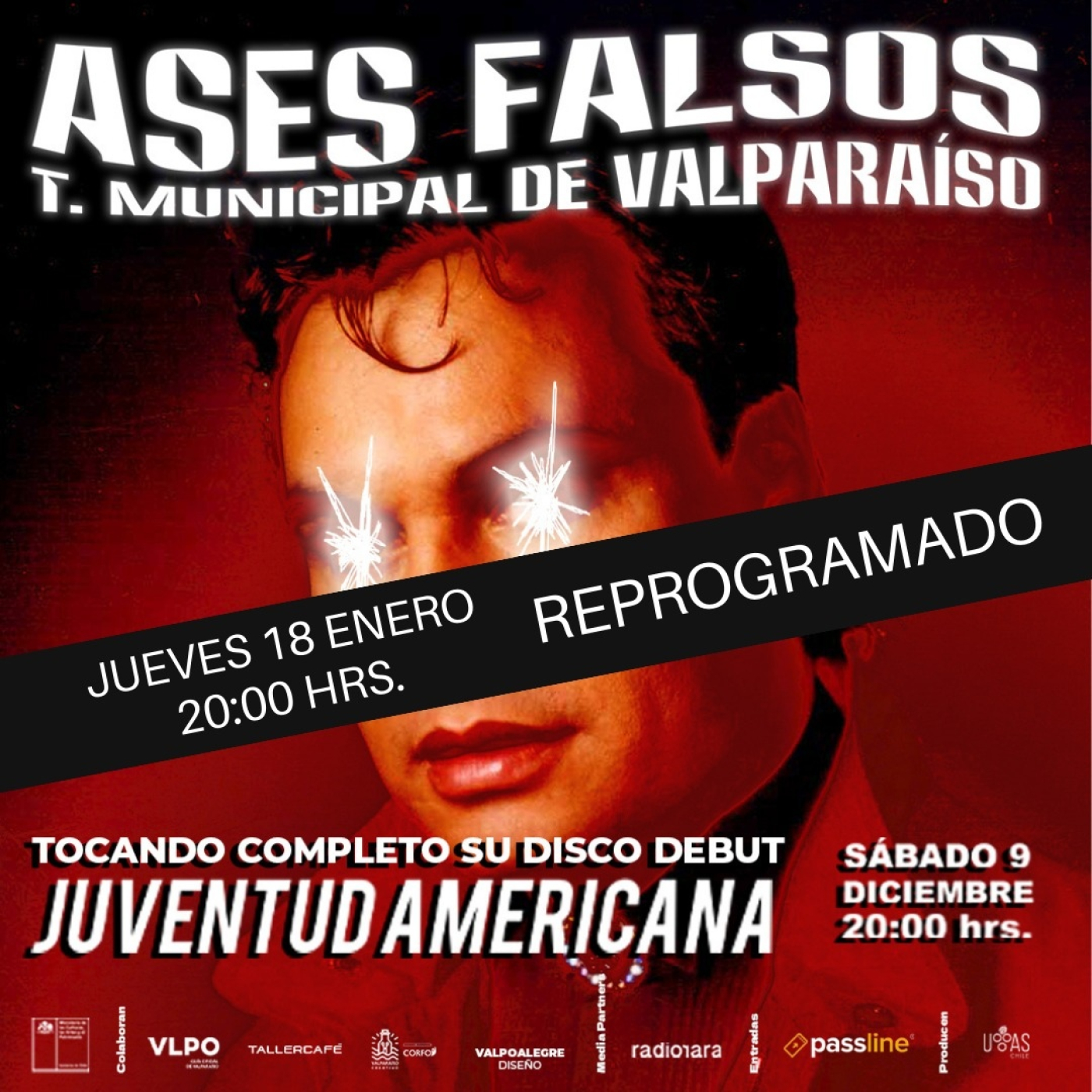 ASES FALSOS LLEGA A VALPARAÍSO CON ESPERADO SHOW DE DESPEDIDA EN EL TEATRO MUNICIPAL episode artwork