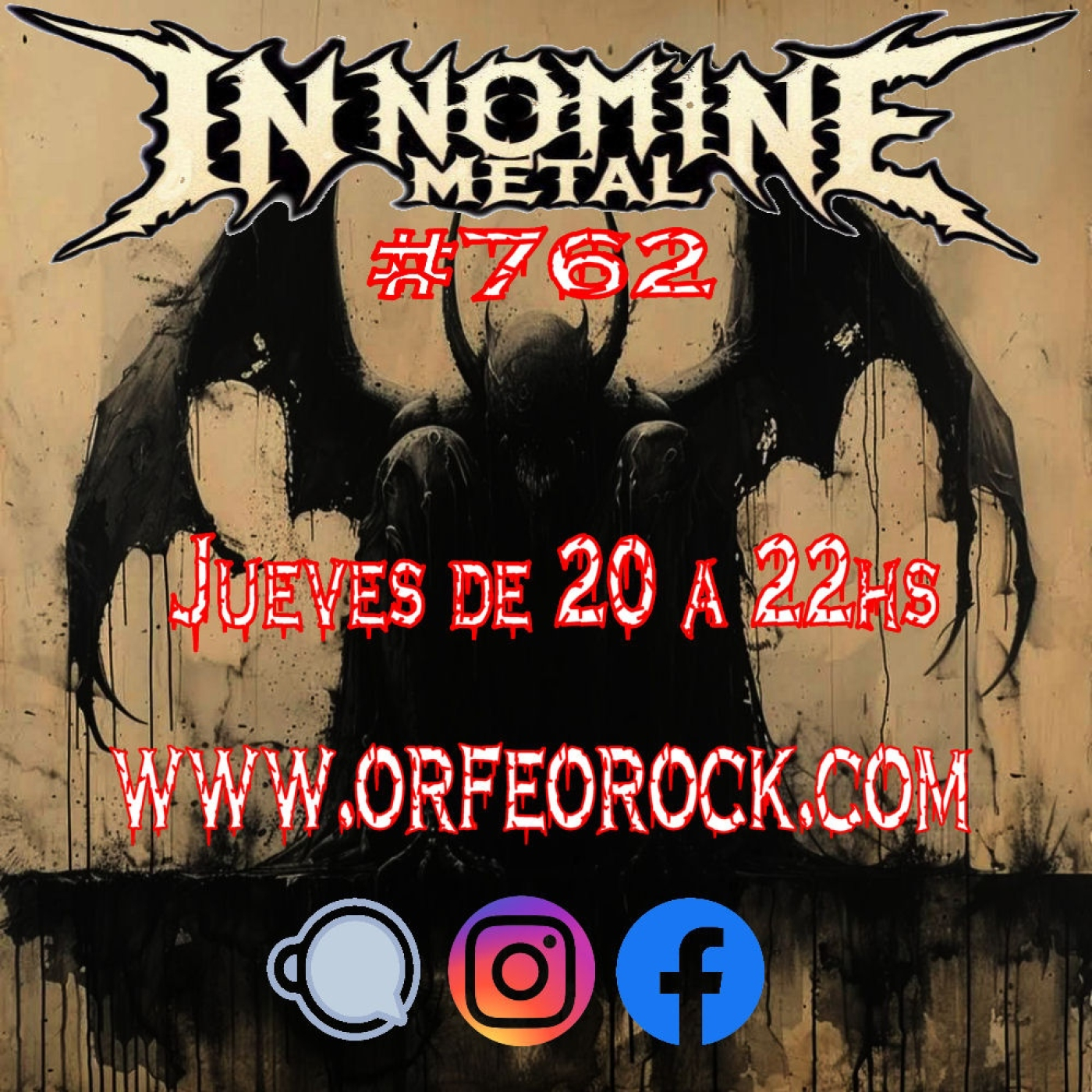 In Nomine Metal 762 - 25-09-2025 Sorteo Tren Loco (Neuquén) episode artwork