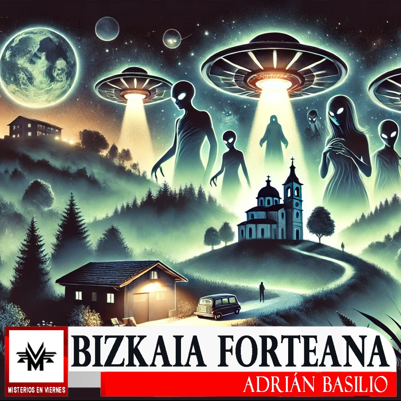 Misterios en Viernes 515 Bizkaia forteana con Adrián Basilio