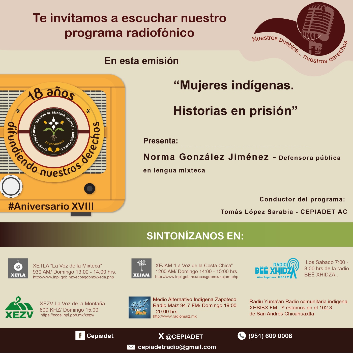 Nuestros Pueblos...Nuestros Derechos
