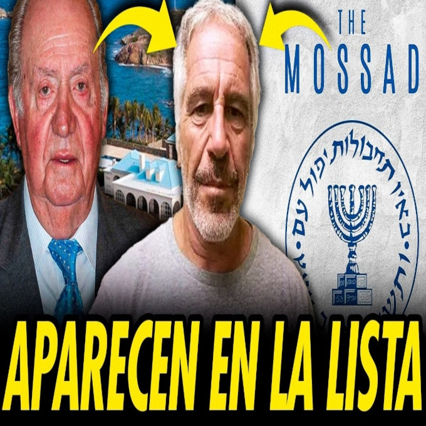 LOS ARCHIVOS EPSTEIN SALPICAN AL REY JUAN CARLOS Y AL MOSSAD