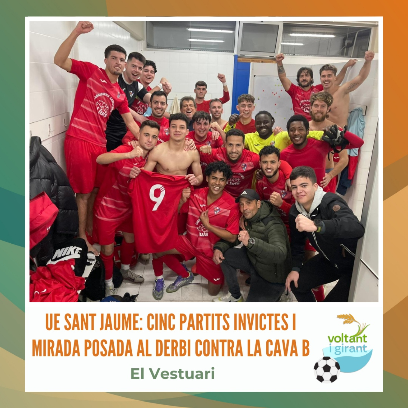 UE Sant Jaume: cinc partits invictes i mirada posada al derbi contra La Cava B episode artwork
