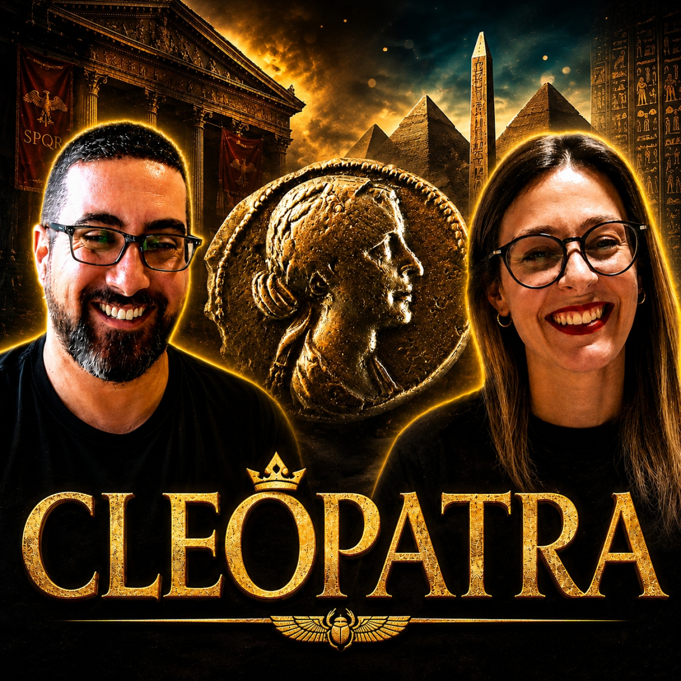 Ep 28. Cleopatra: propaganda, arte y poder frente a Roma episode artwork