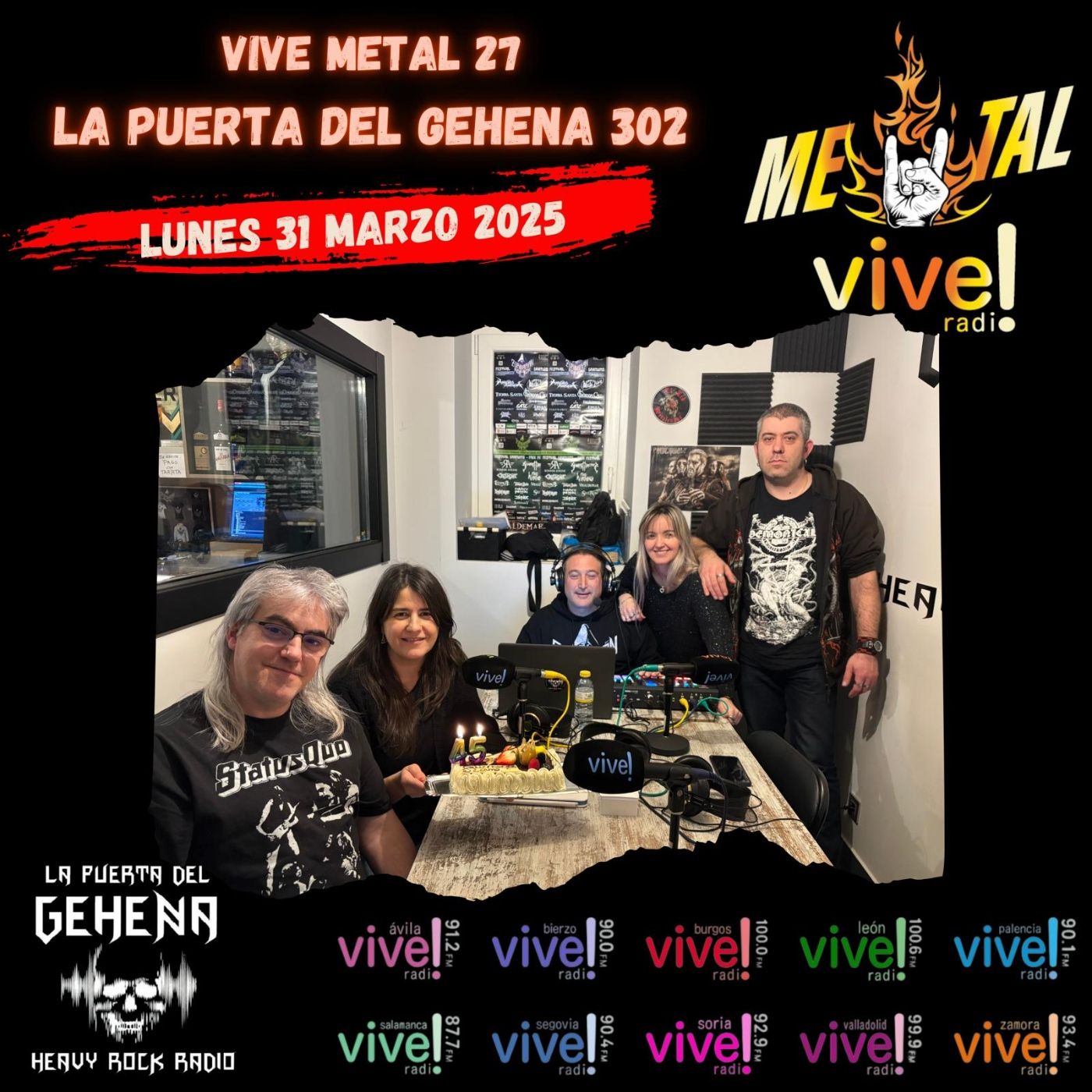 VIVE METAL Y LA PUERTA DEL GEHENA