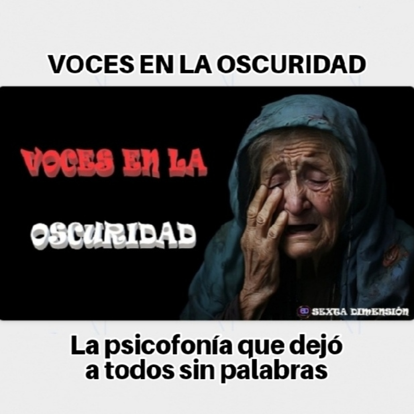 VOCES EN LA OSCURIDAD - La psicofonía que dejó a todos sin palabras episode artwork