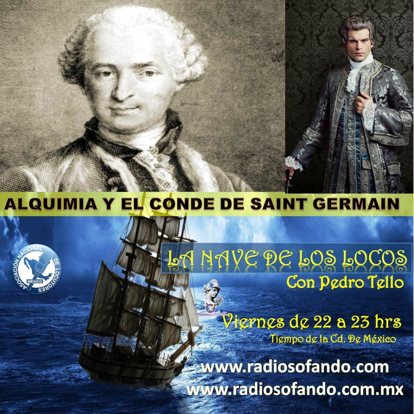 La Nave de los Locos_ALQUIMIA Y ST.GERMAIN_24-06-22 episode artwork