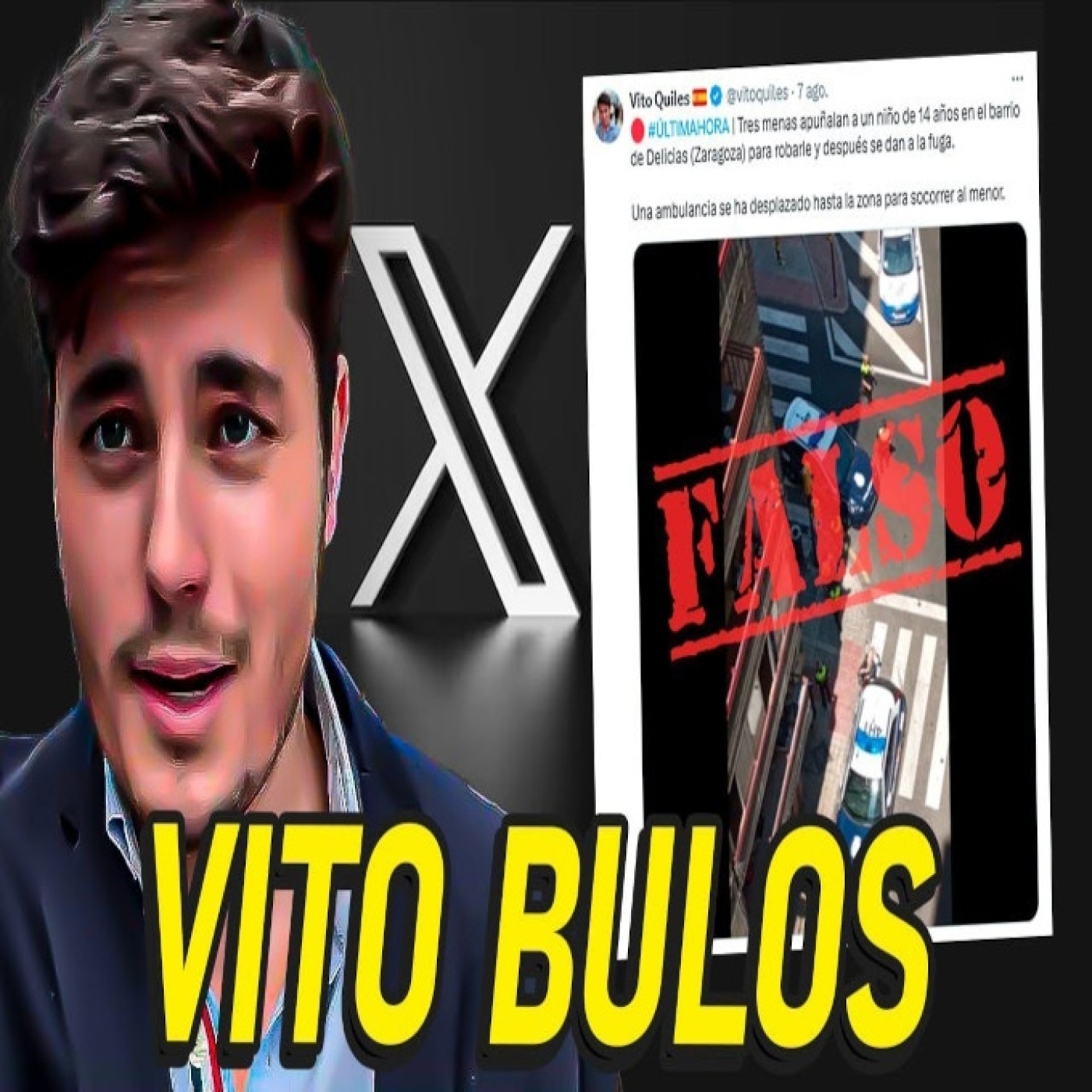 VITO QUILES SIGUE INTENTANDO UN POGROMO COMO EN REINO UNIDO CON SUS BULOS