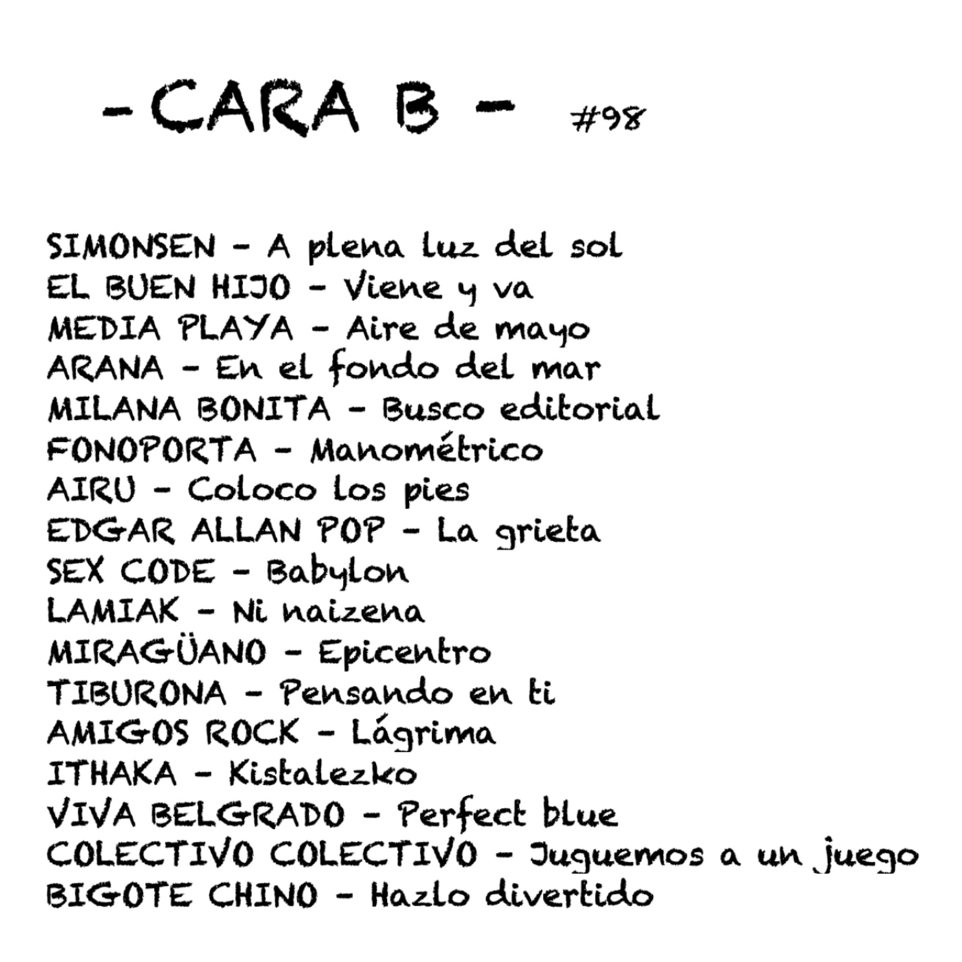 Cara B - 098
