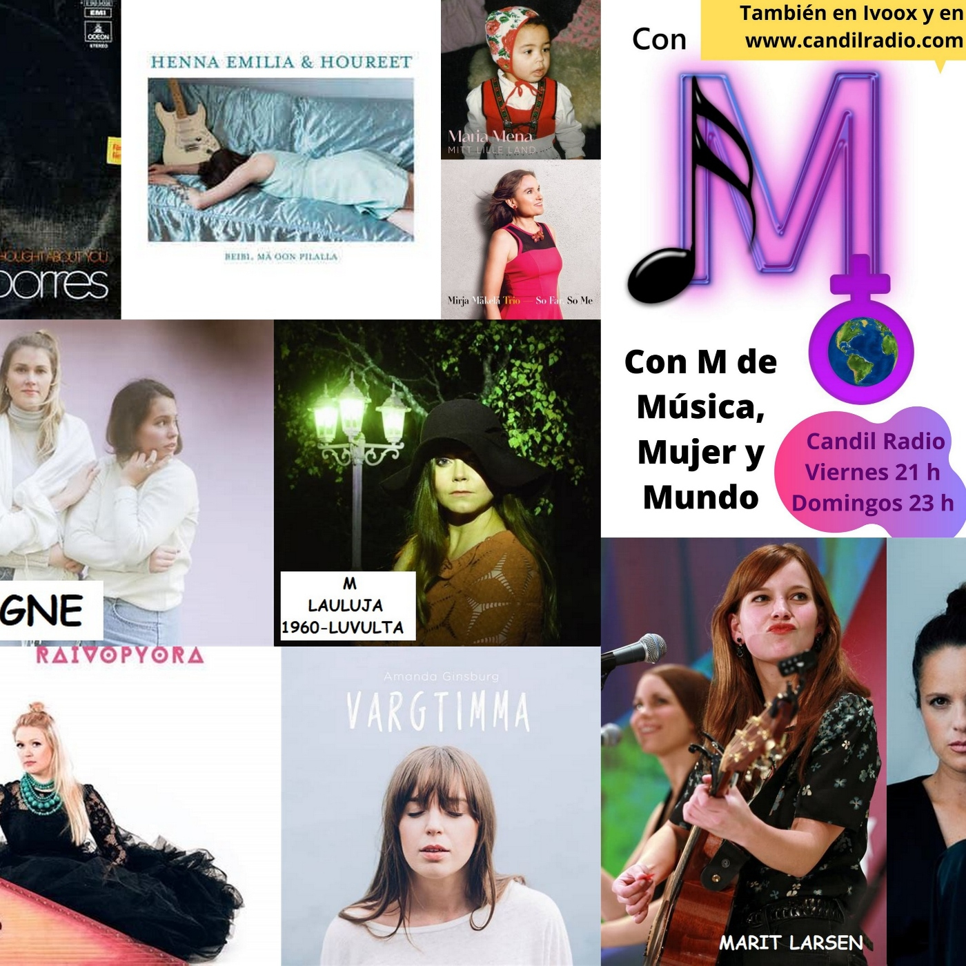 Con M de Música Mujer y Mundo