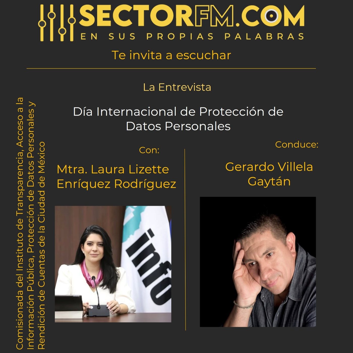La Entrevista 24 01 24 Día Internacional de Protección de Datos Personales con Luara Lizette Enríquez Rodríguez episode artwork