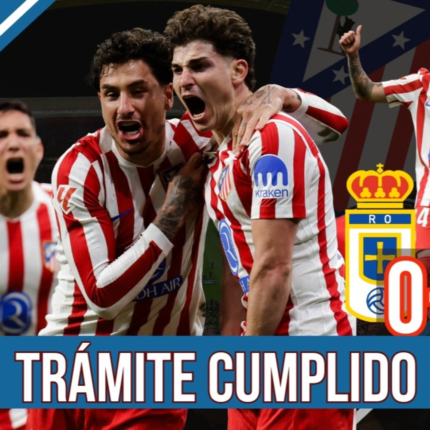 ATLÉTICO PLAY 8 x 41 (#17): JULIÁN ALVAREZ VUELVE A MARCAR EN LIGA l RECUPERAMOS LA TERCERA PLAZA l OVIEDO 0-1 ATLETI