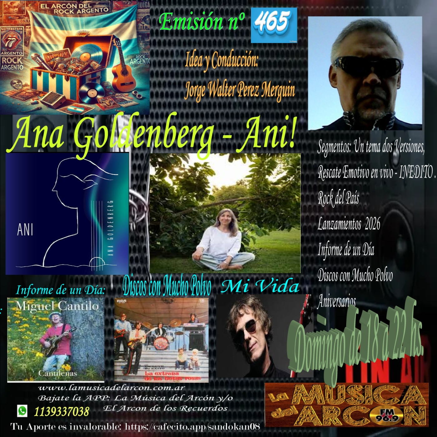 El Arcon del Rock Argento - Emision nº 465 - Charla Ana Goldenberg episode artwork
