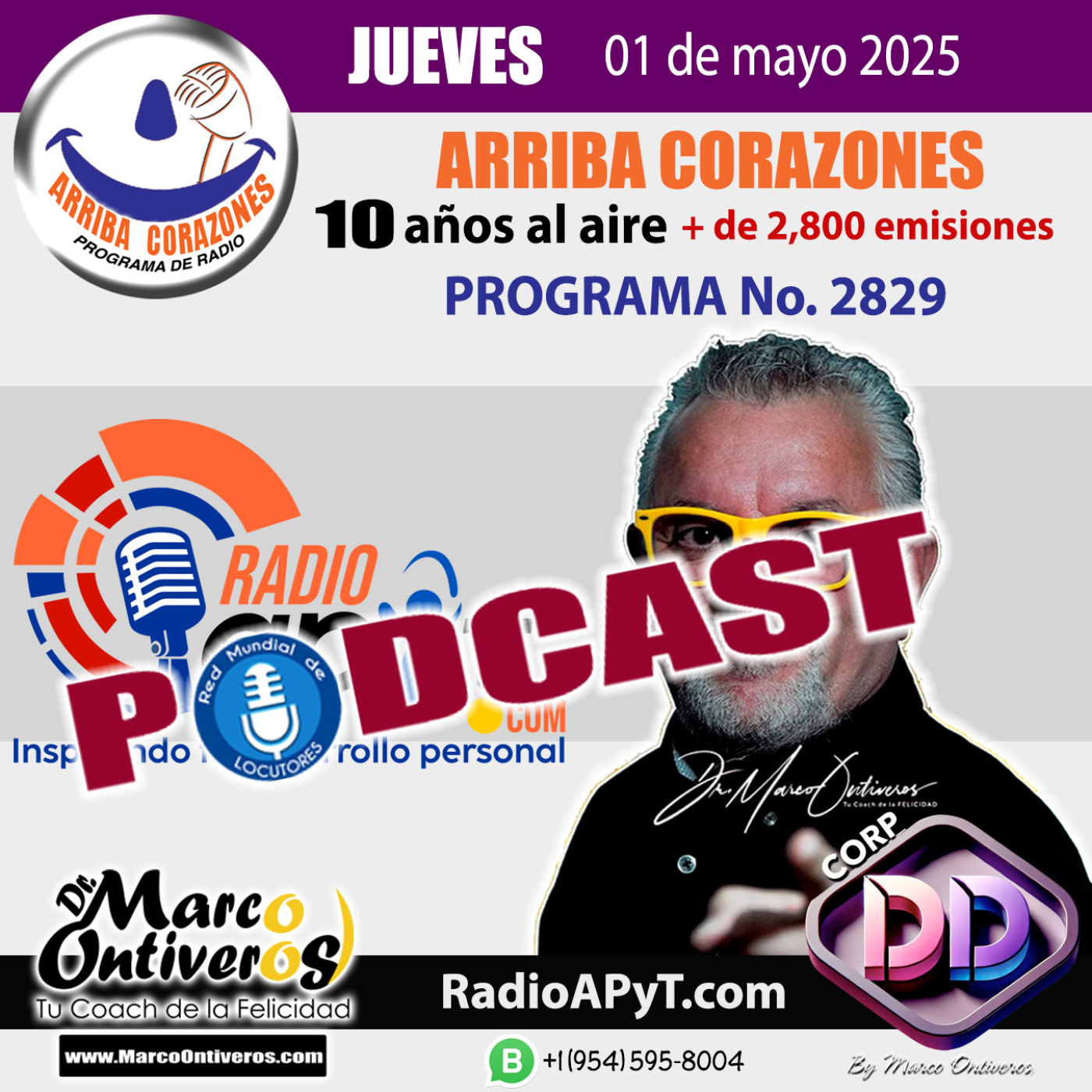 ARRIBA CORAZONES El Programa más besucón d l radio