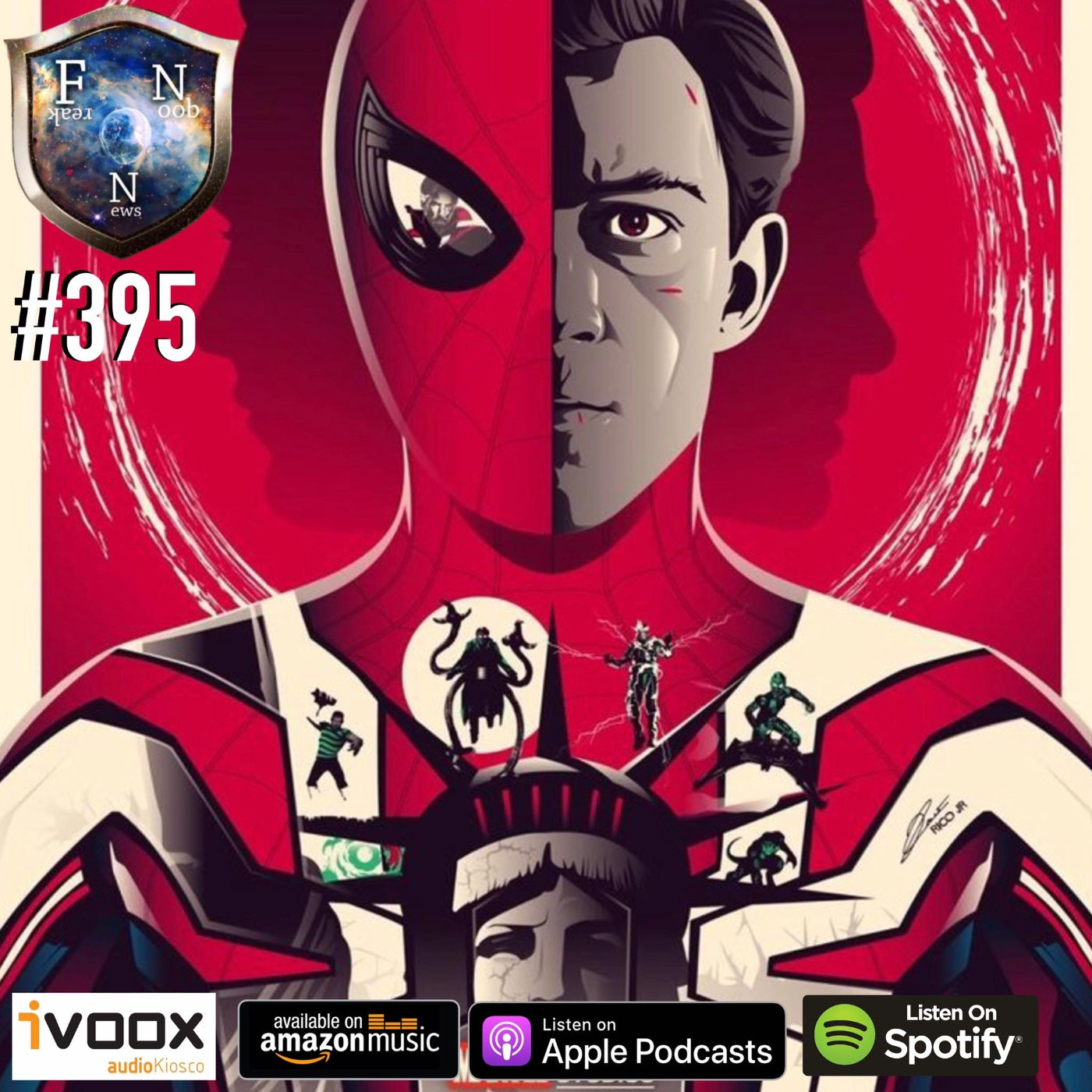 Freak Noob News #395 Spiderman No Way Home episode artwork