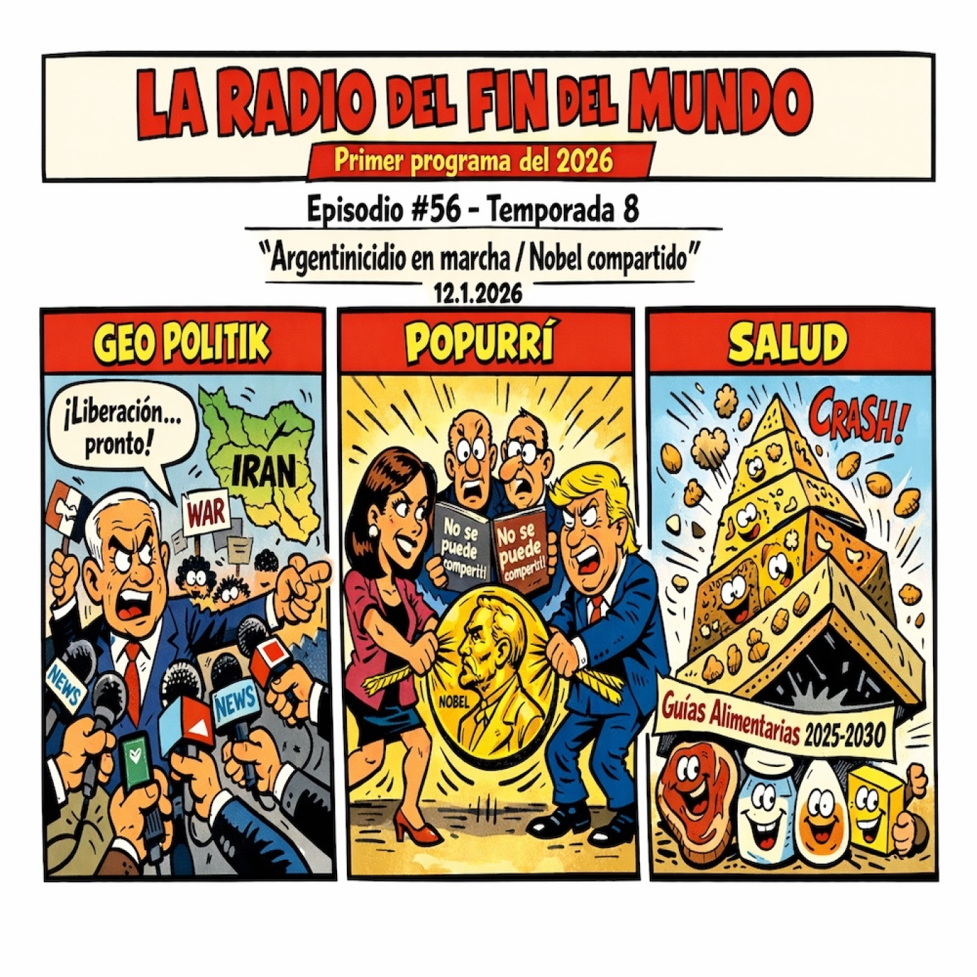 Argentinicidio en marcha-Nobel compartido 12.1.2026 episode artwork