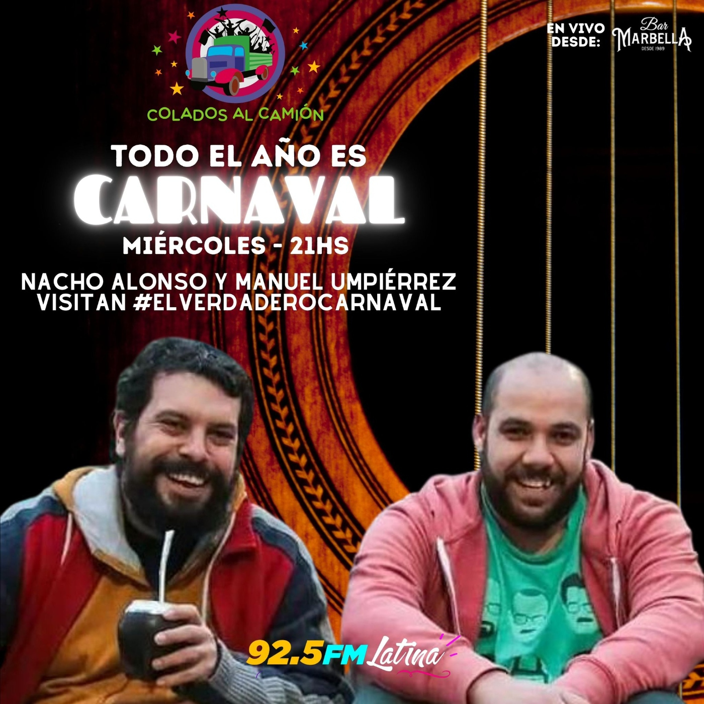 Colados al Camión