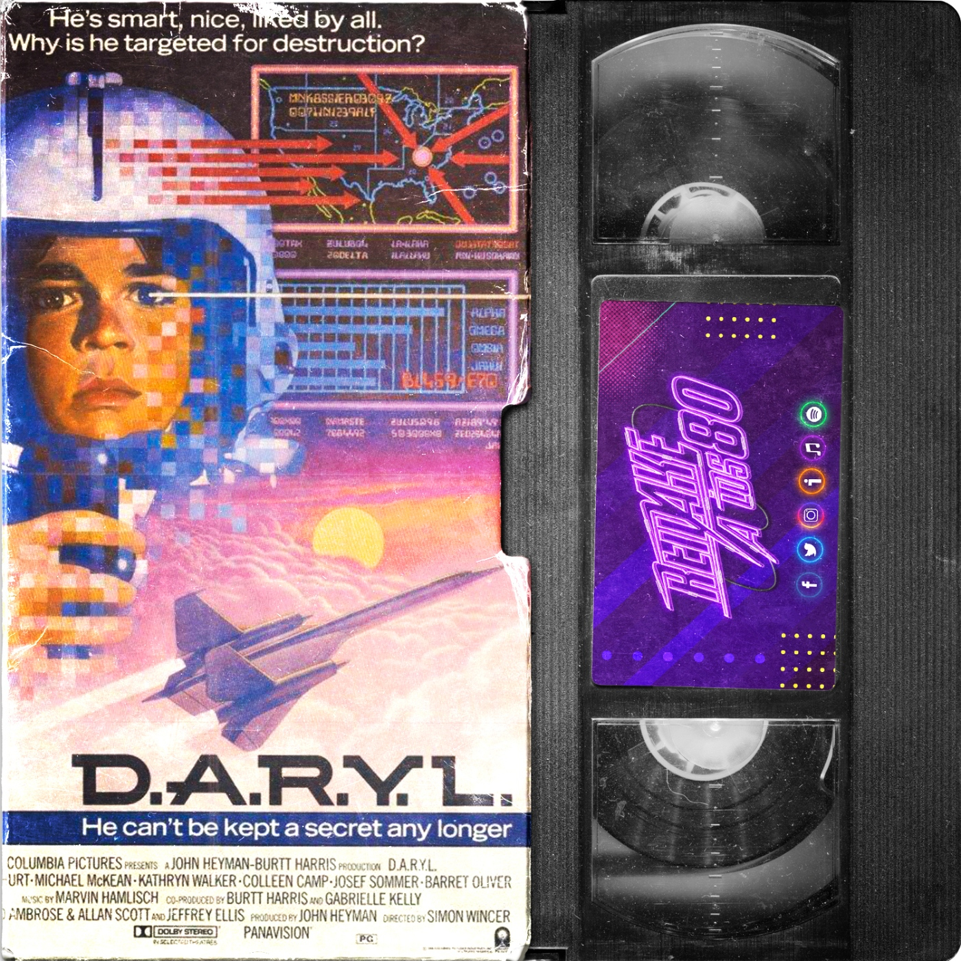 D.A.R.Y.L. (Simon Wincer, 1985) |08x13 Remake a los 80|