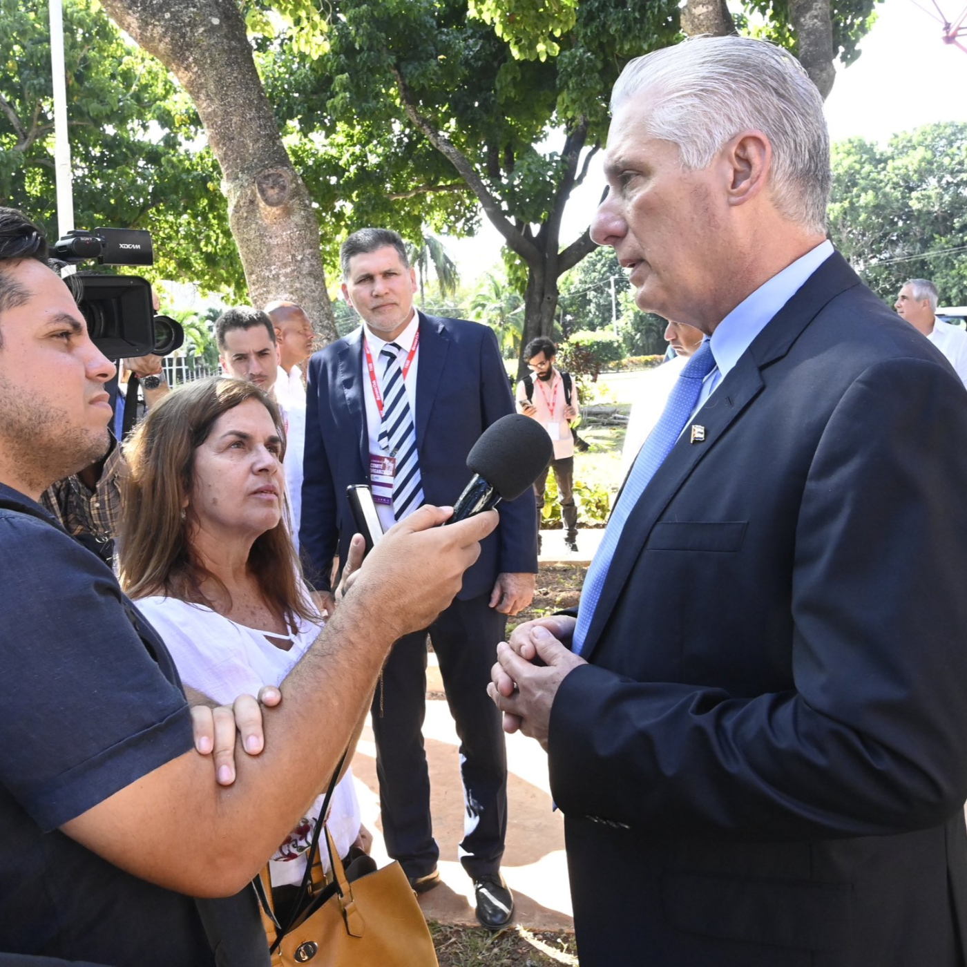 Díaz-Canel en FIHAV 2025: «No nos podemos detener, ni por huracanes, ni por bloqueos recrudecidos»