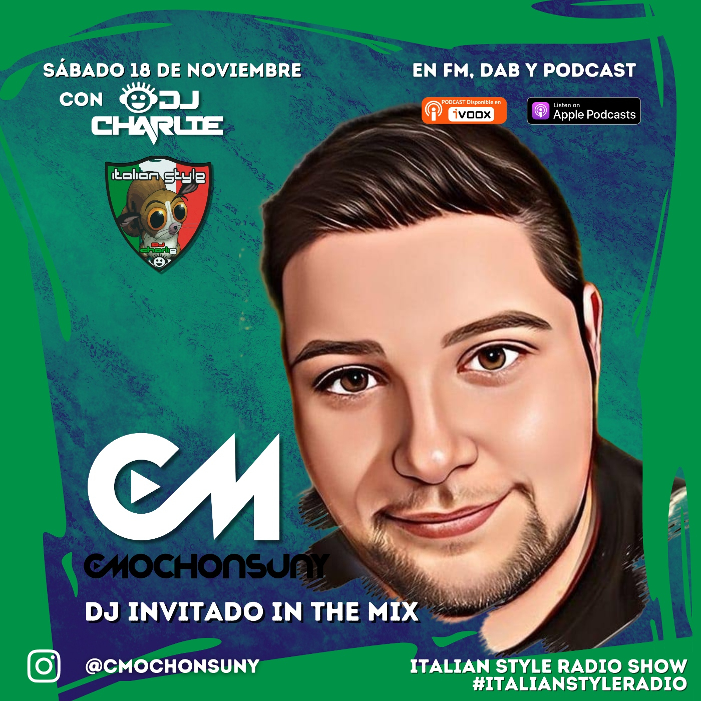 ITALIAN STYLE radio show 908 18-11-2023 episode artwork