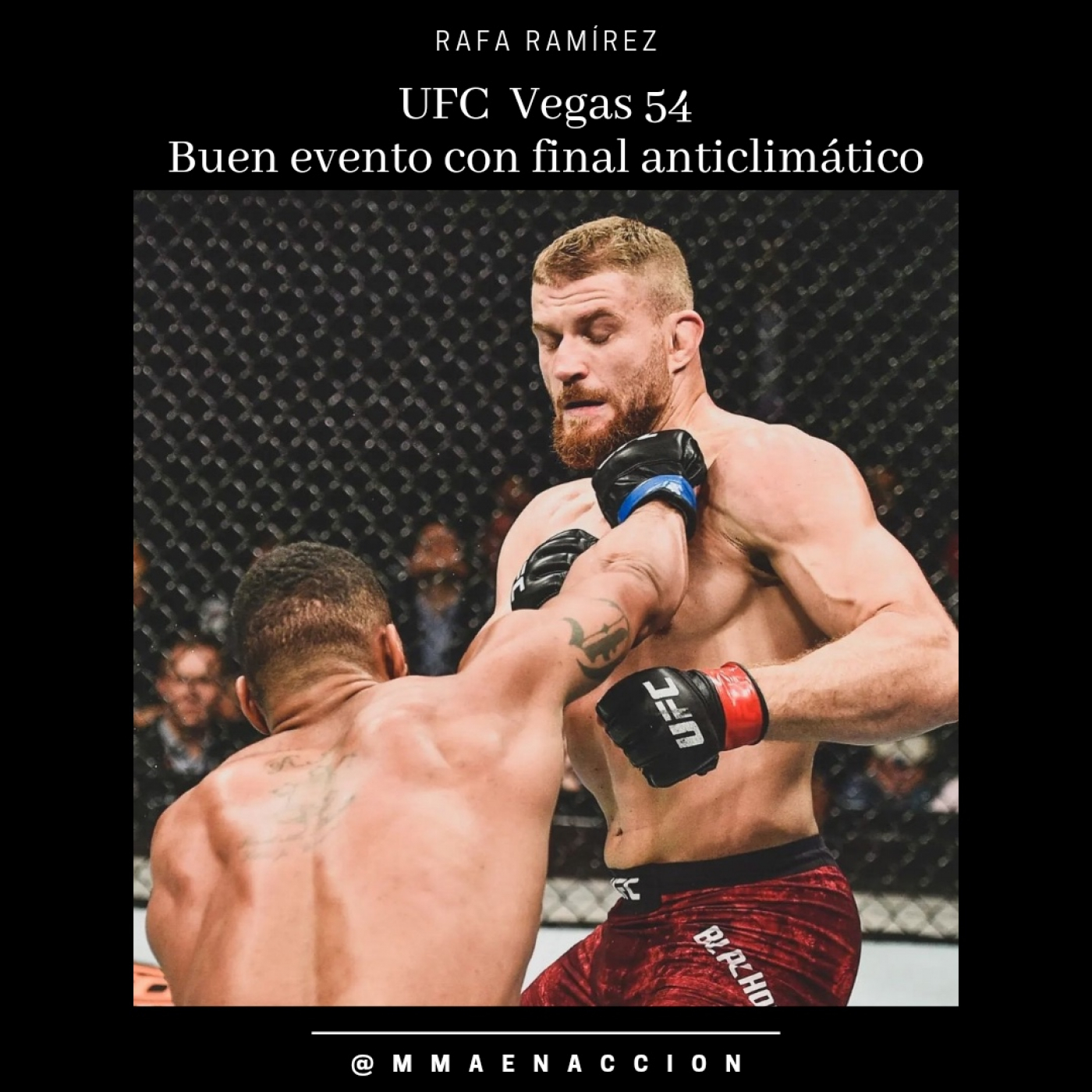 UFC Vegas 54 Blachowicz vs Rakic - Buen evento con final anticlimático episode artwork