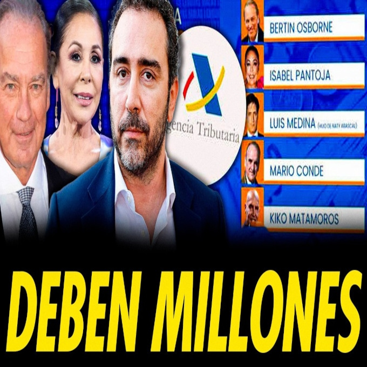 MOROSOS DE ESPAÑA EN LA TELE: ALDAMA DEBE CIENTOS DE MILLONES Y NO PAGA IRPF episode artwork