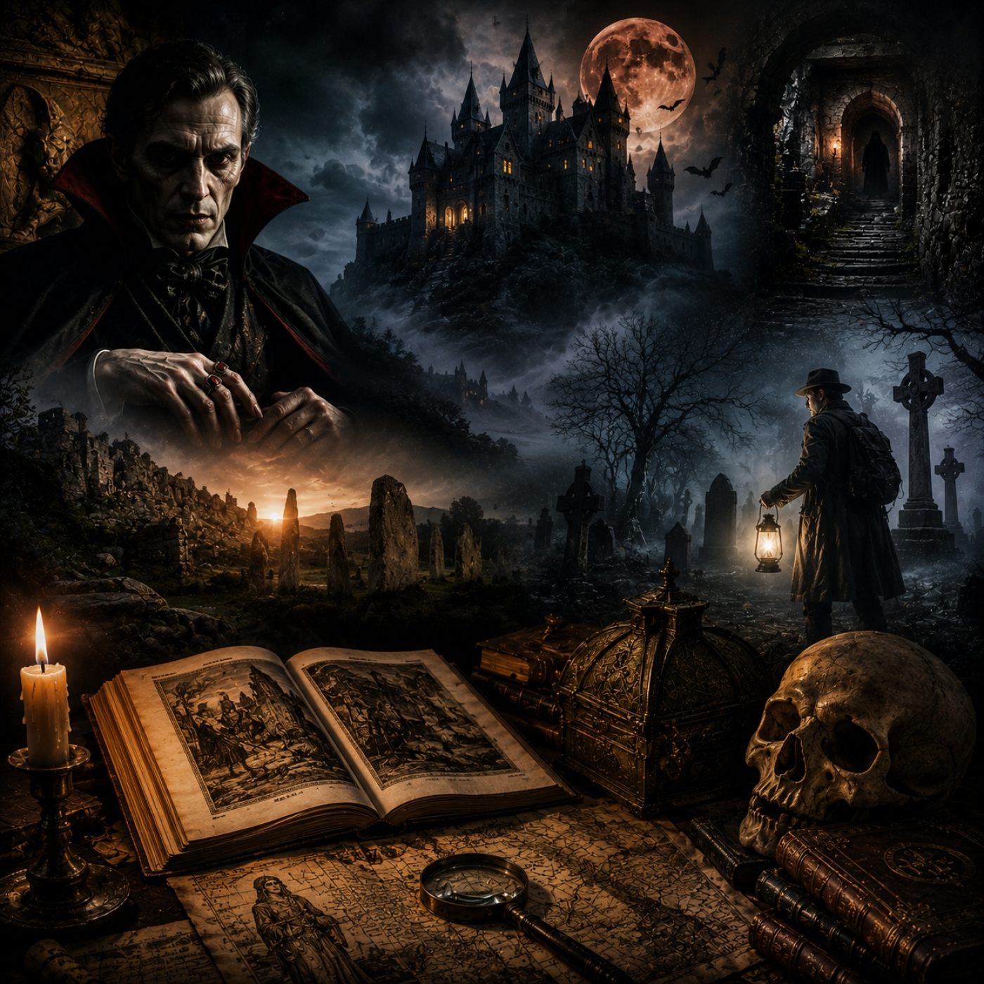 Voces del Misterio ESPECIAL: Vampiros, lugares malditos y los grandes enigmas del mundo con Lorenzo Fernández Bueno episode artwork