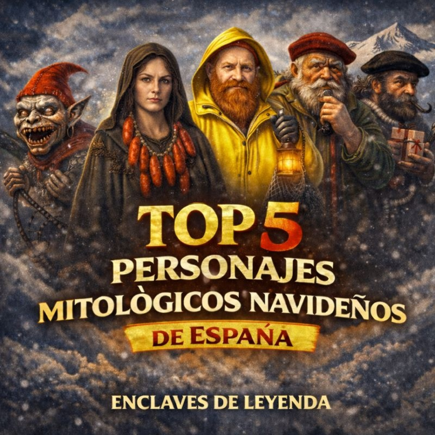 España Legendaria 41 - PERSONAJES MITOLÓGICOS NAVIDEÑOS DE ESPAÑA   - Episodio exclusivo para mecenas